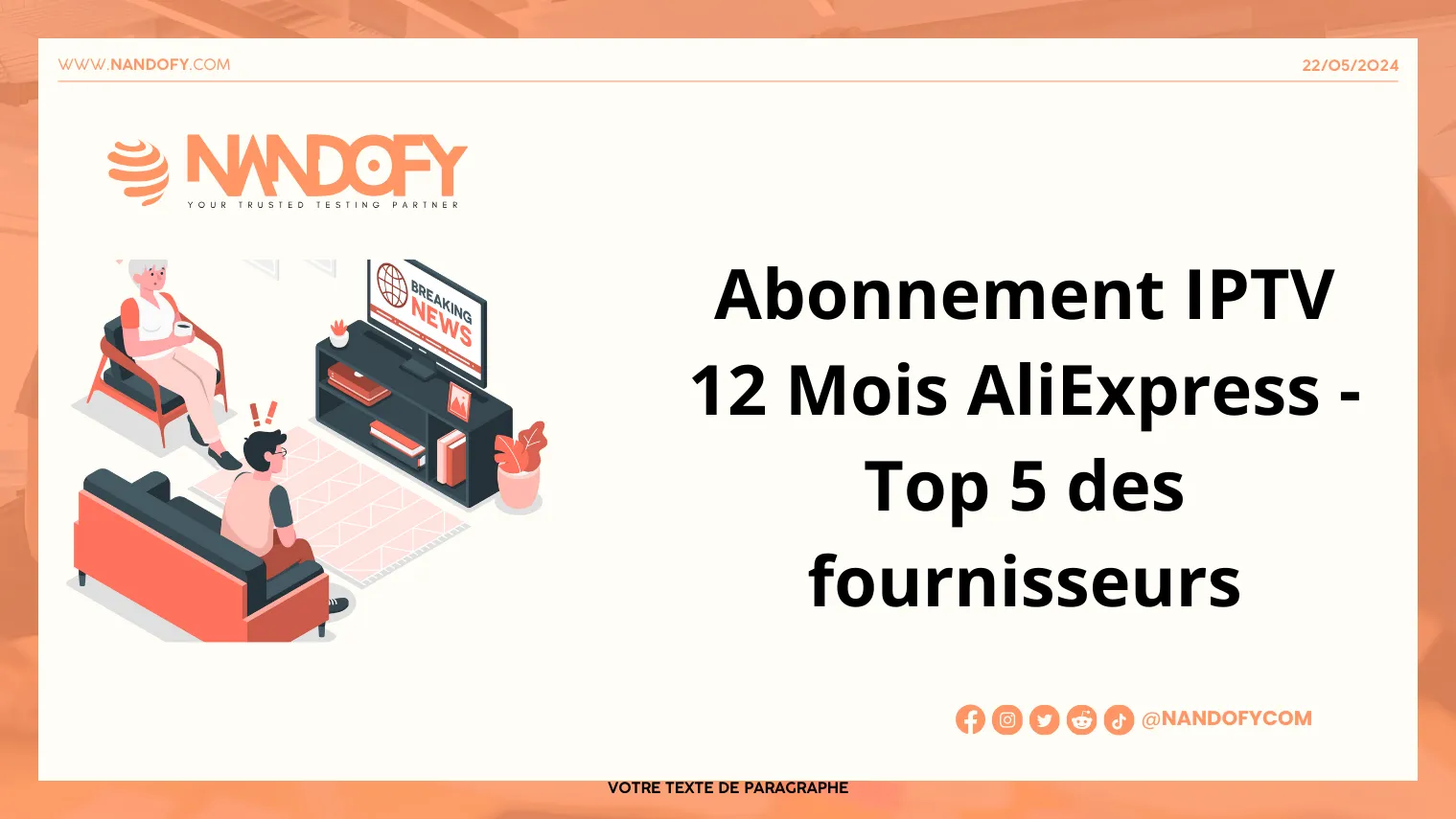 Abonnement IPTV 12 Mois AliExpress – Top 5 des fournisseurs