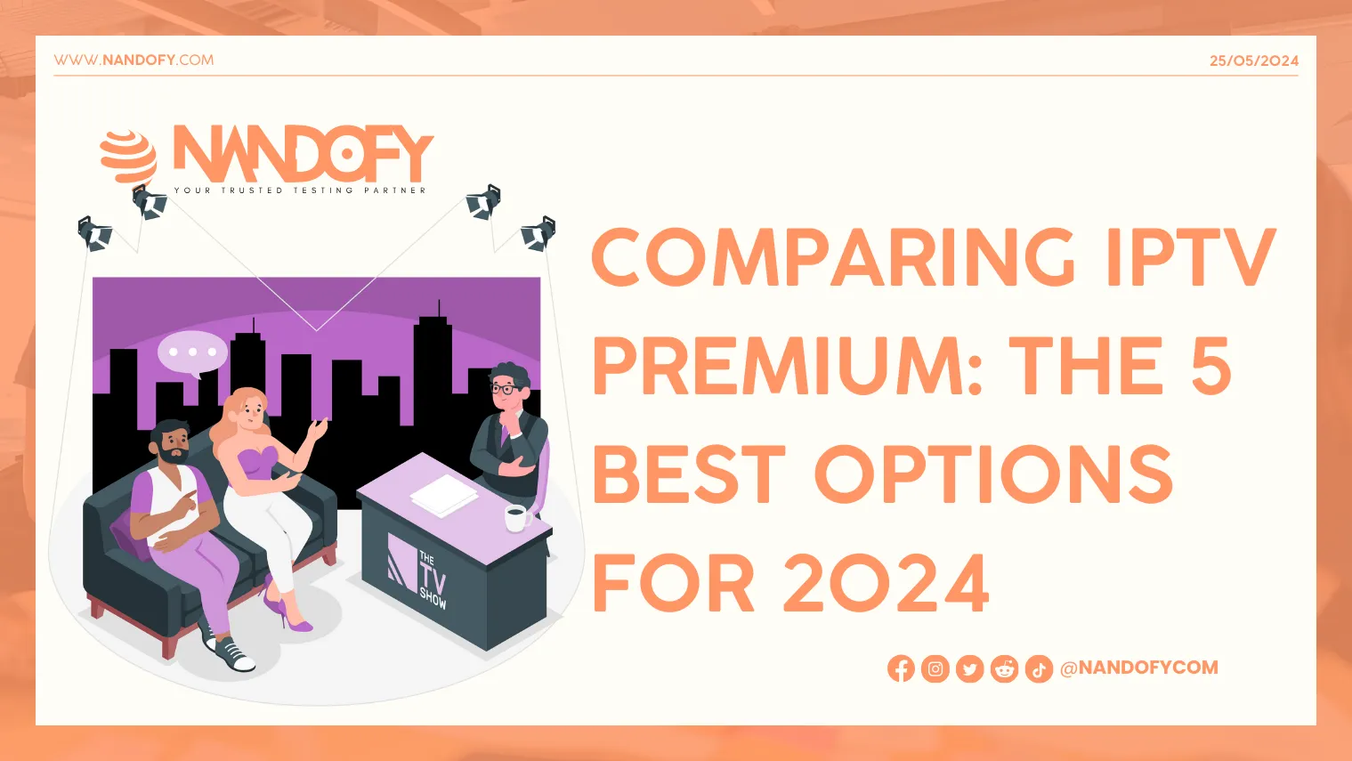 Comparing iptv premium: The 5 Best Options for 2024