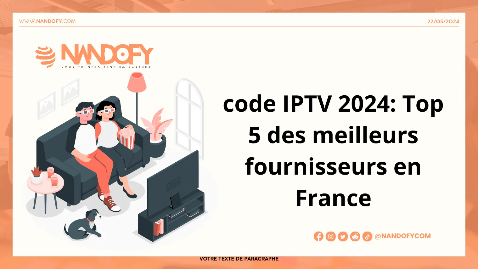 Code IPTV 2024: Top 5 des meilleurs fournisseurs en France