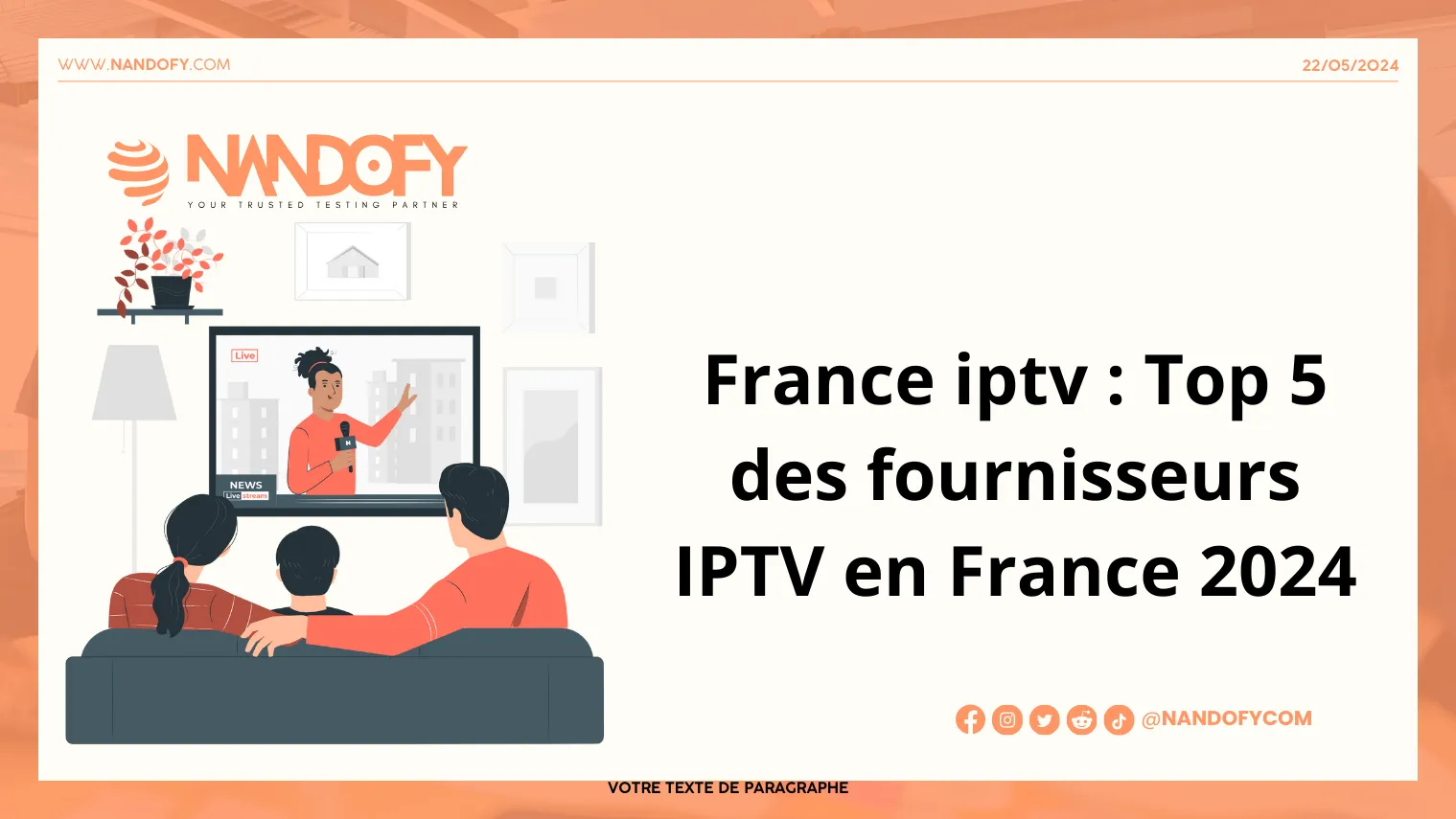 France iptv Top 5 des fournisseurs IPTV en France 2024